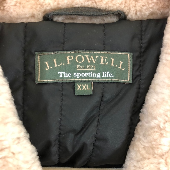J.L. Powell Jackets & Coats Mens Xxl Jl Powell Waxed Cotton Jacket